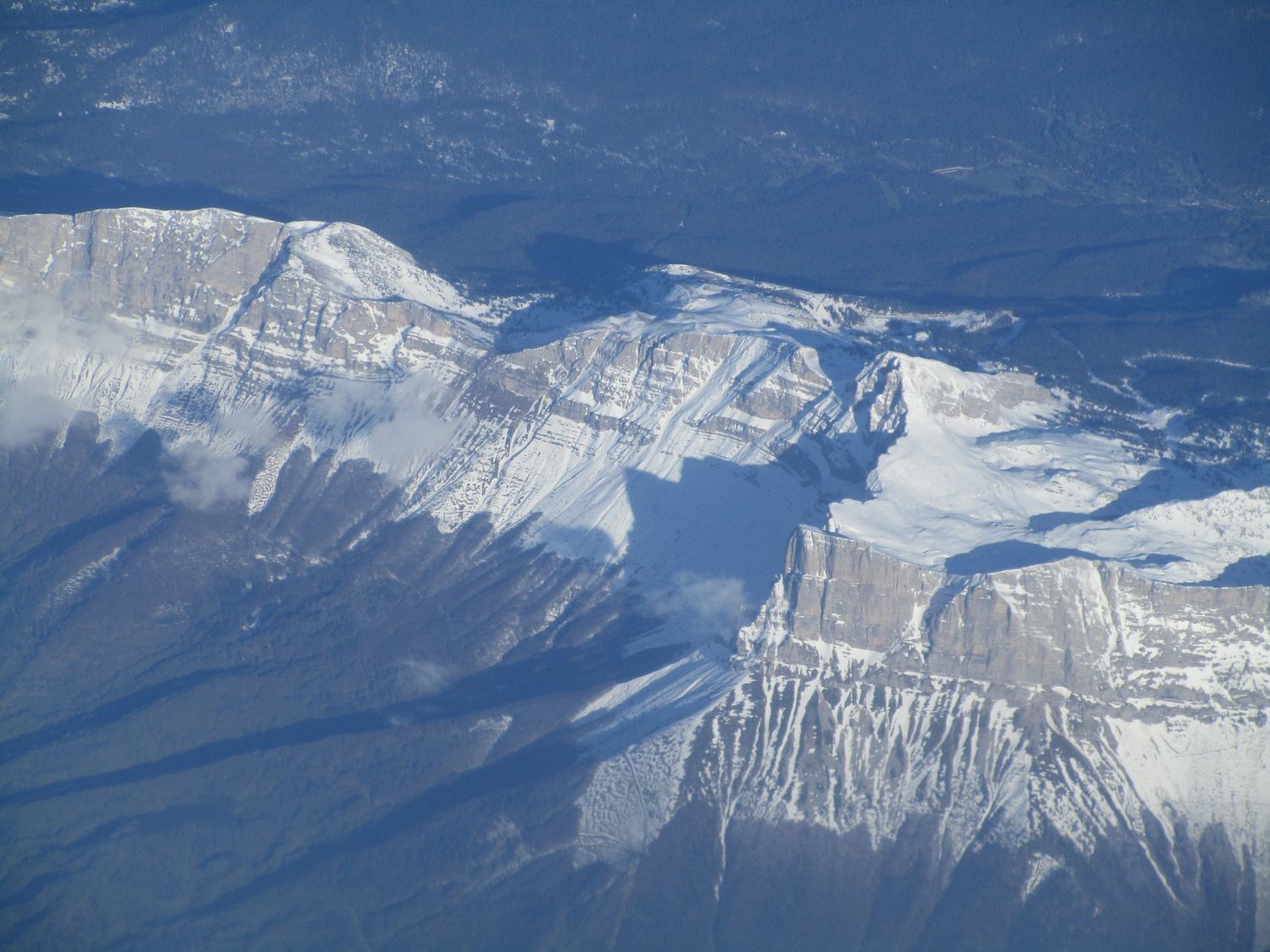 Alpen in früher Stunde